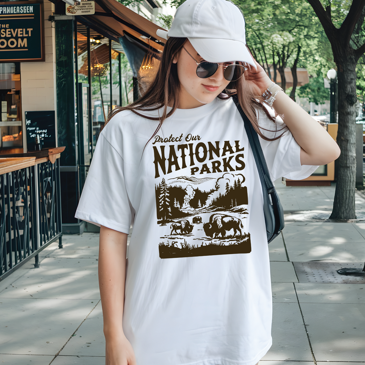 Protect our National Parks Vintage Design T-shirt