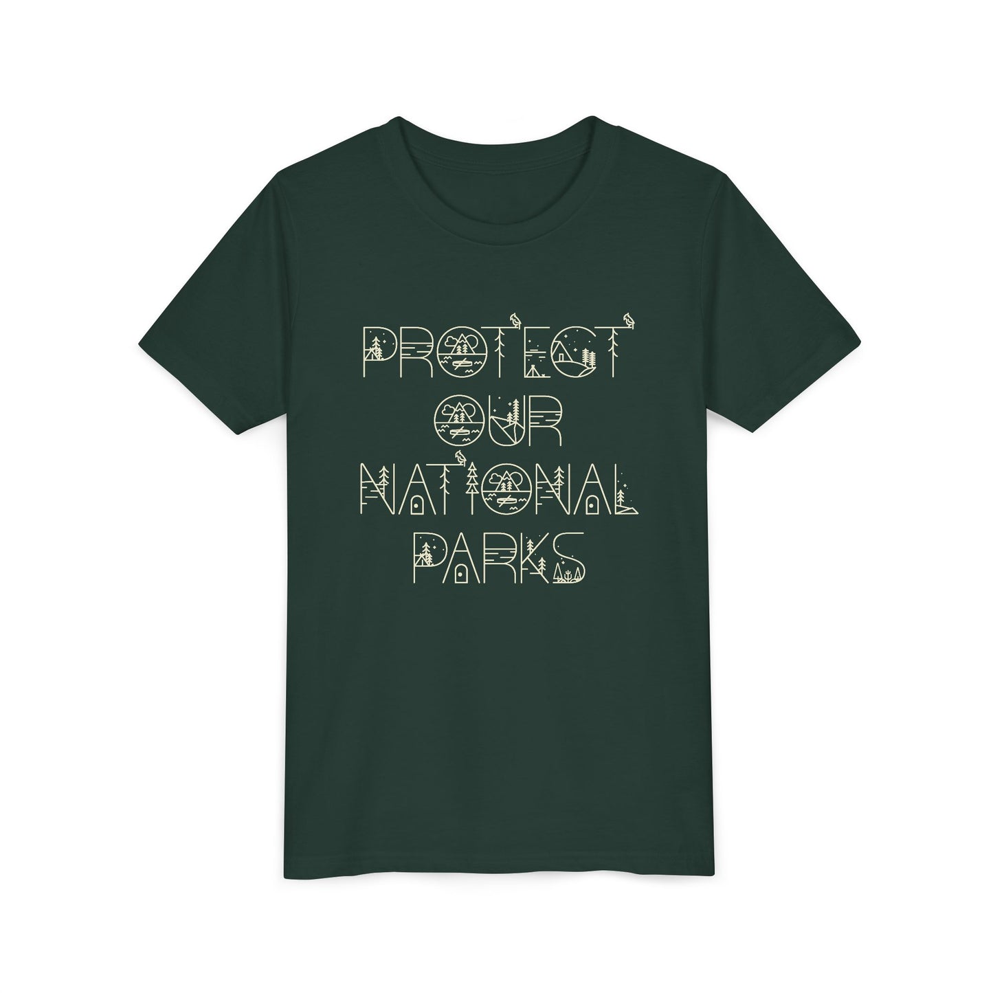 Youth Short Sleeve Protect Our National Parks T-Shirt