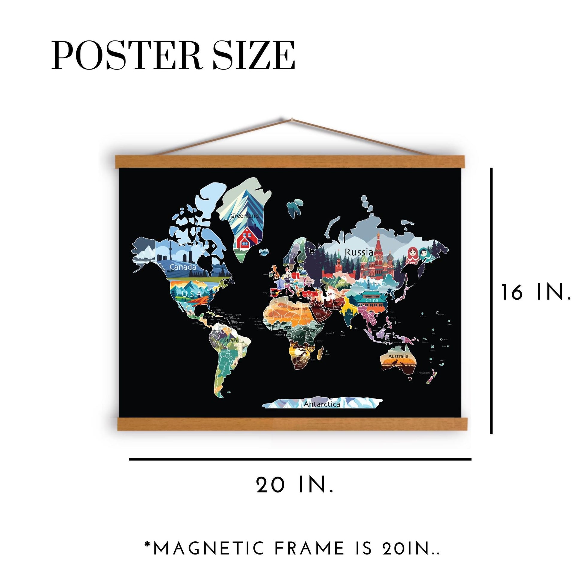 World Scratch off Map, Travel Map, Scratch off Poster, Solo Traveler Gifts, Big World Map, Scratch off World Map, Travel Buddy Gift