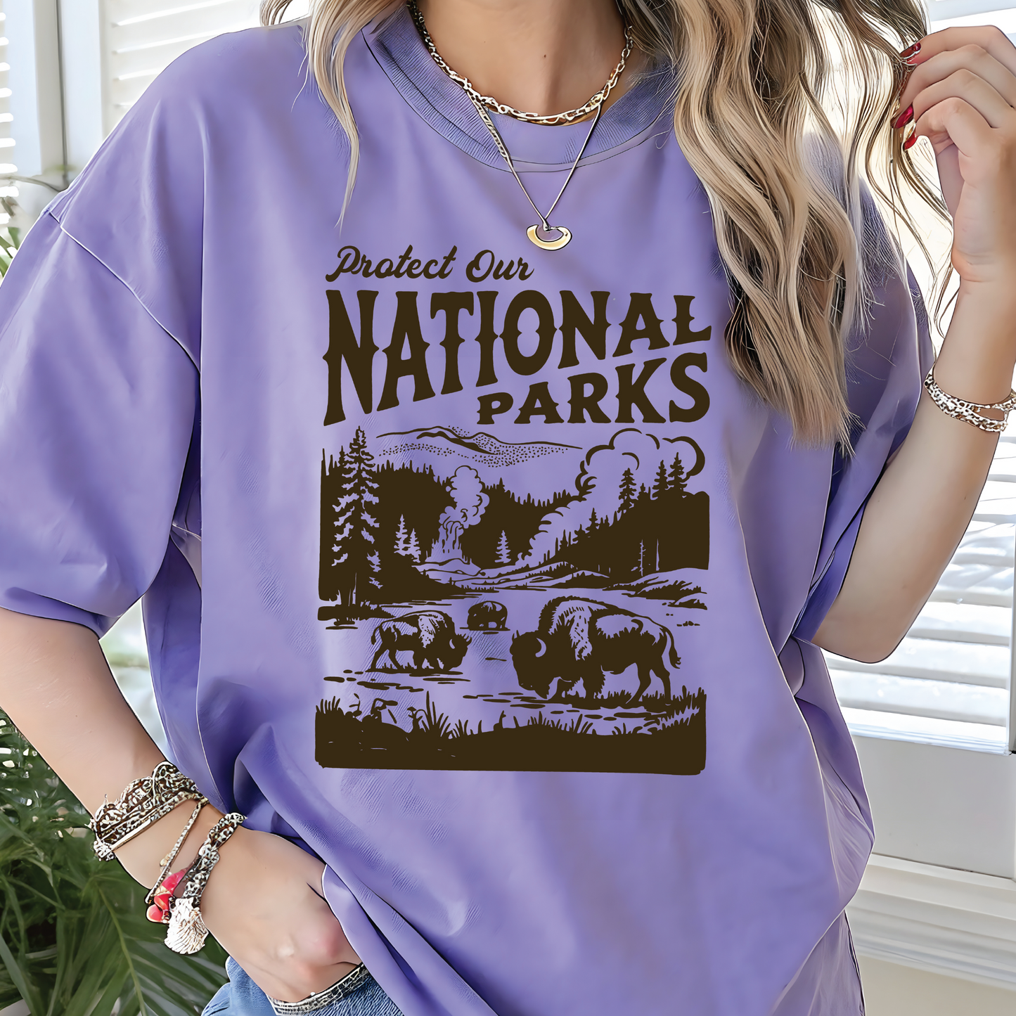 Protect our National Parks Vintage Design T-shirt
