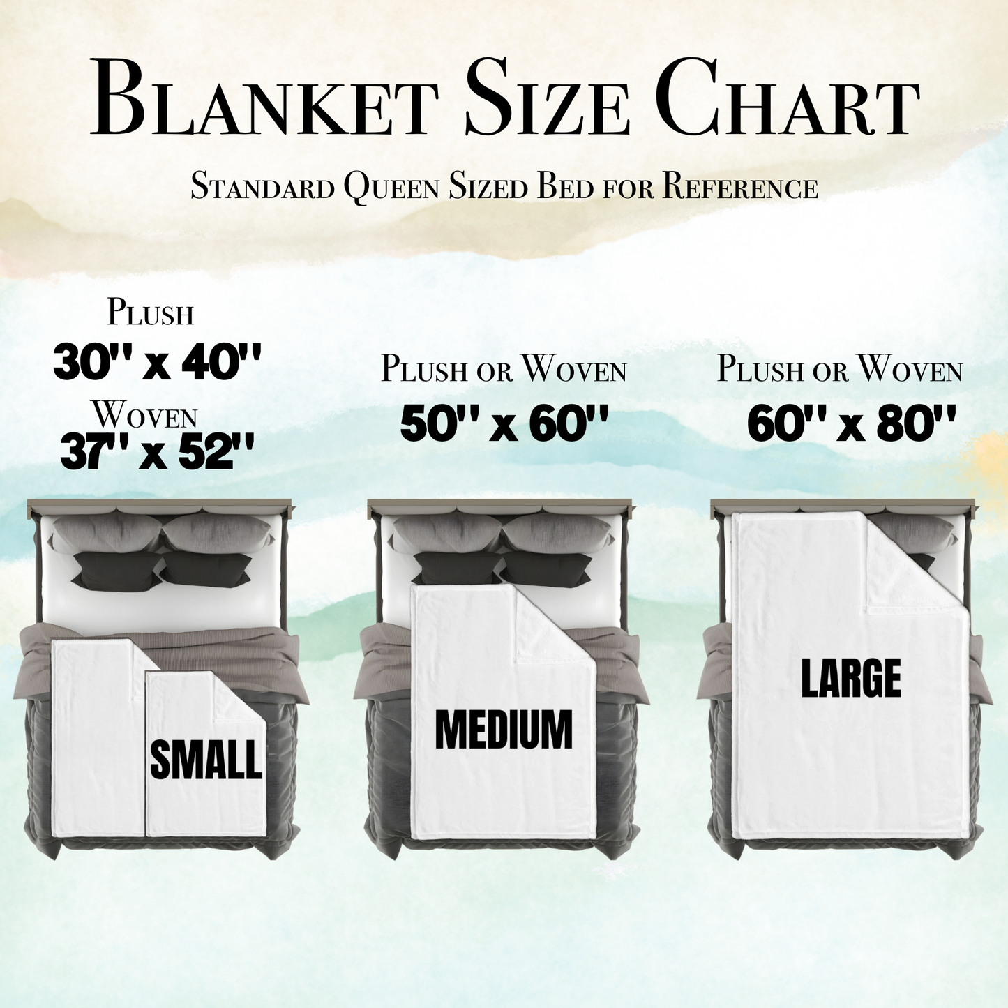 Personalized Mountain Woven Blanket