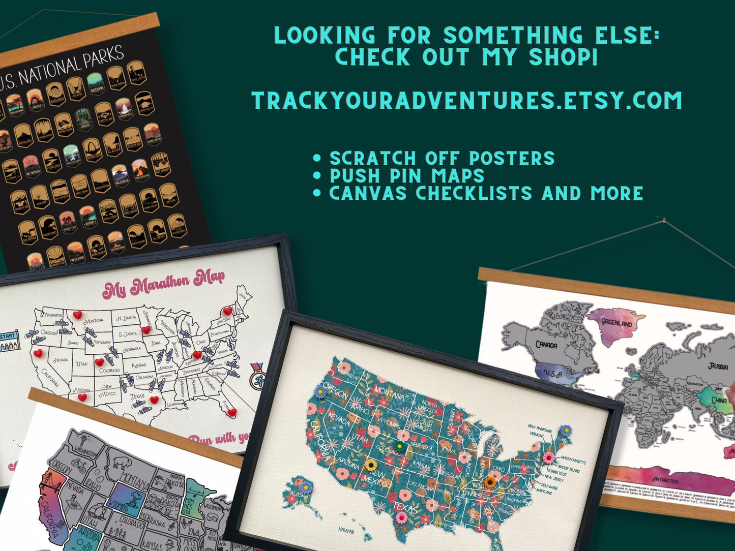 Texas State Parks Canvas Checklist