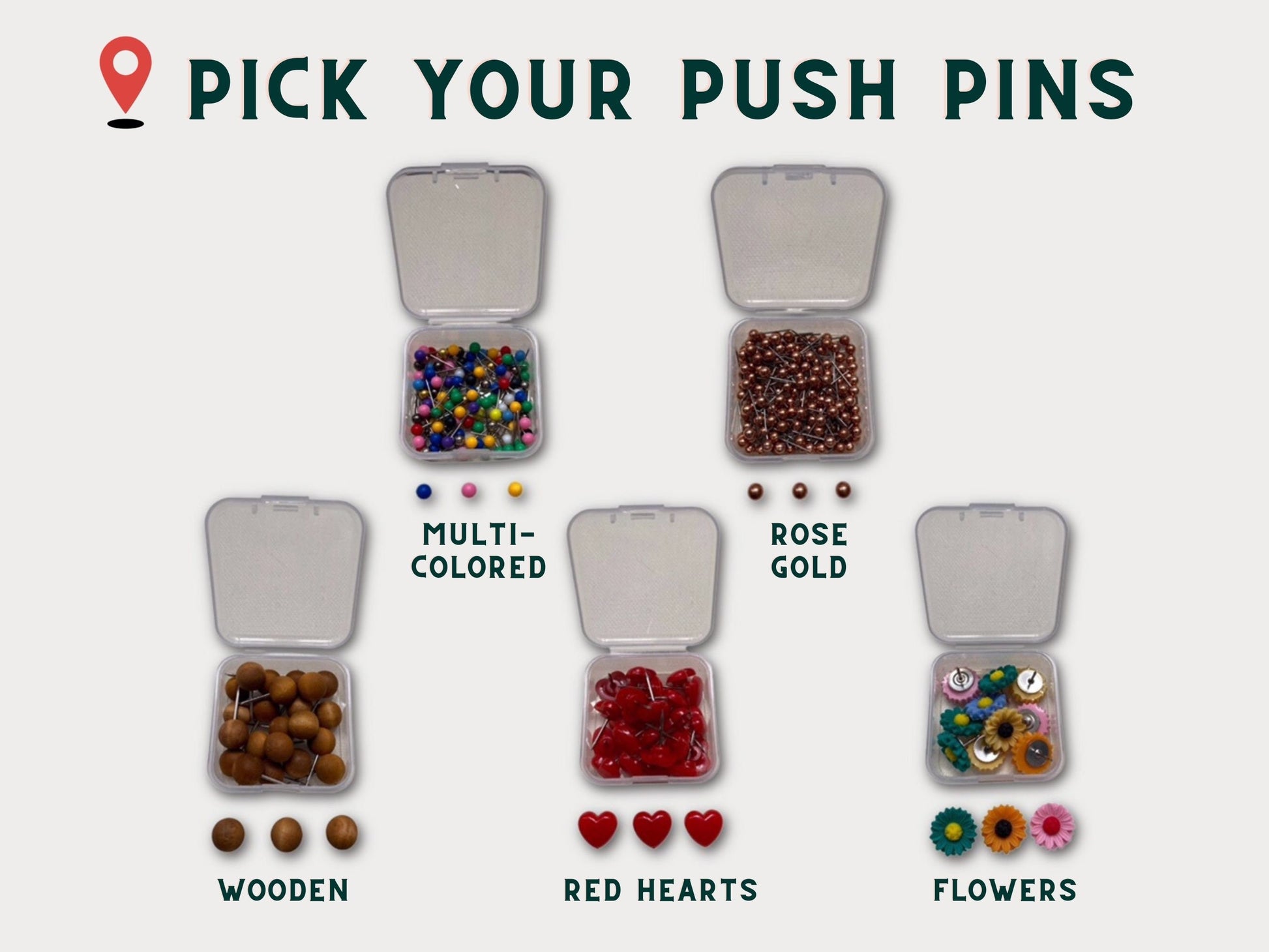 Personalized Push Pin US Map Travel Gift