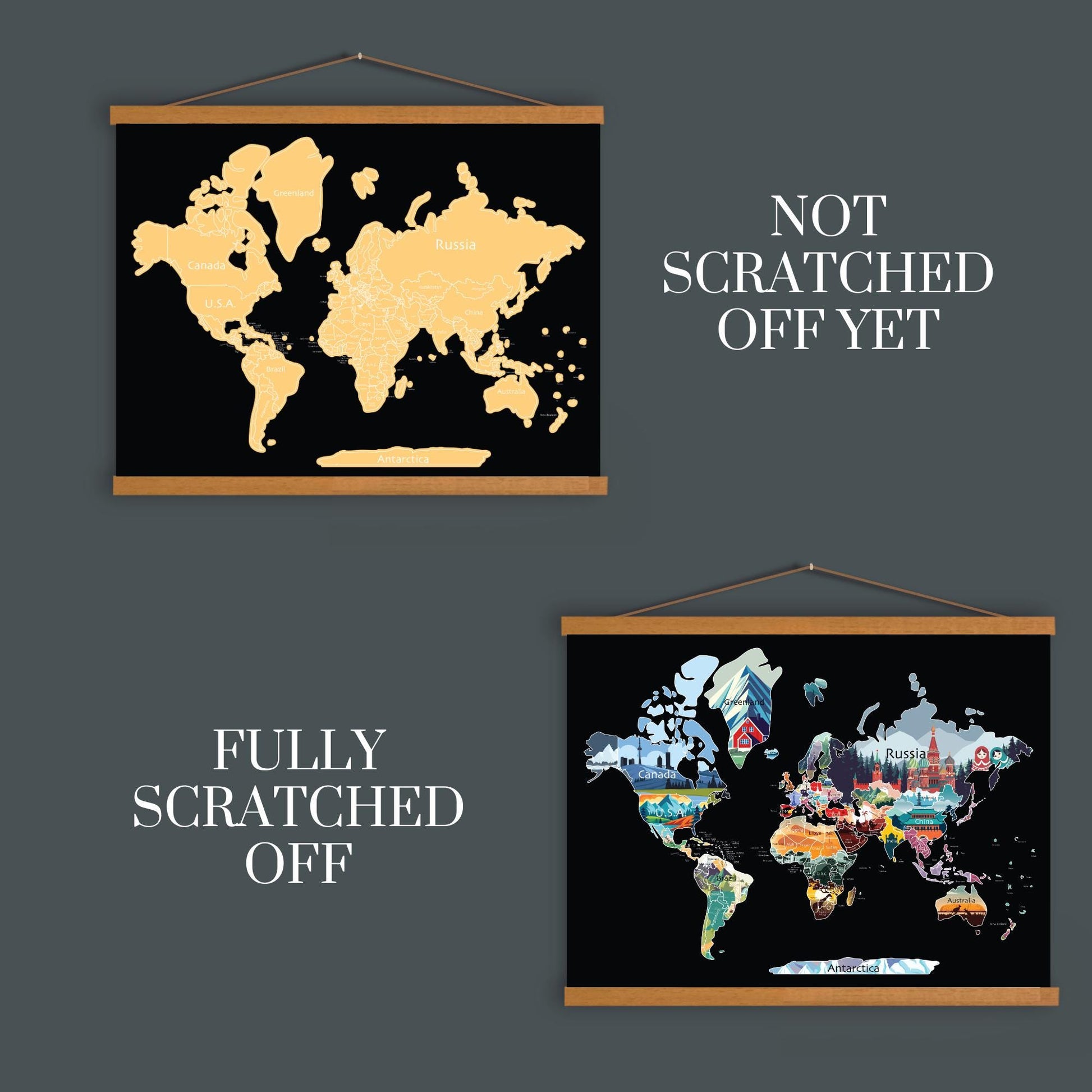 World Scratch off Map, Travel Map, Scratch off Poster, Solo Traveler Gifts, Big World Map, Scratch off World Map, Travel Buddy Gift